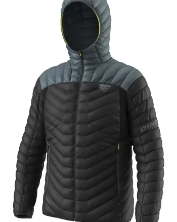 Jacheta puf barbati  Ridge Ultralight Down, Negru/Albastru deschis