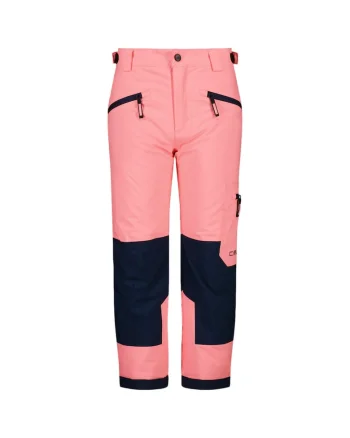Pantaloni schi copii  32W0504-Roz Deschis-110