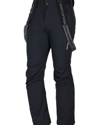 Pantaloni schi softshell 3L 10K/5K barbati Bence, Negru