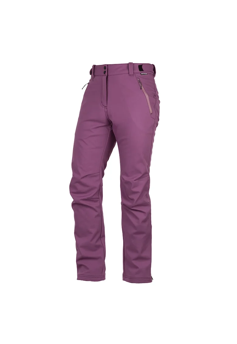 Pantaloni softshell 3L 10K/10K dama Leigh, Mov