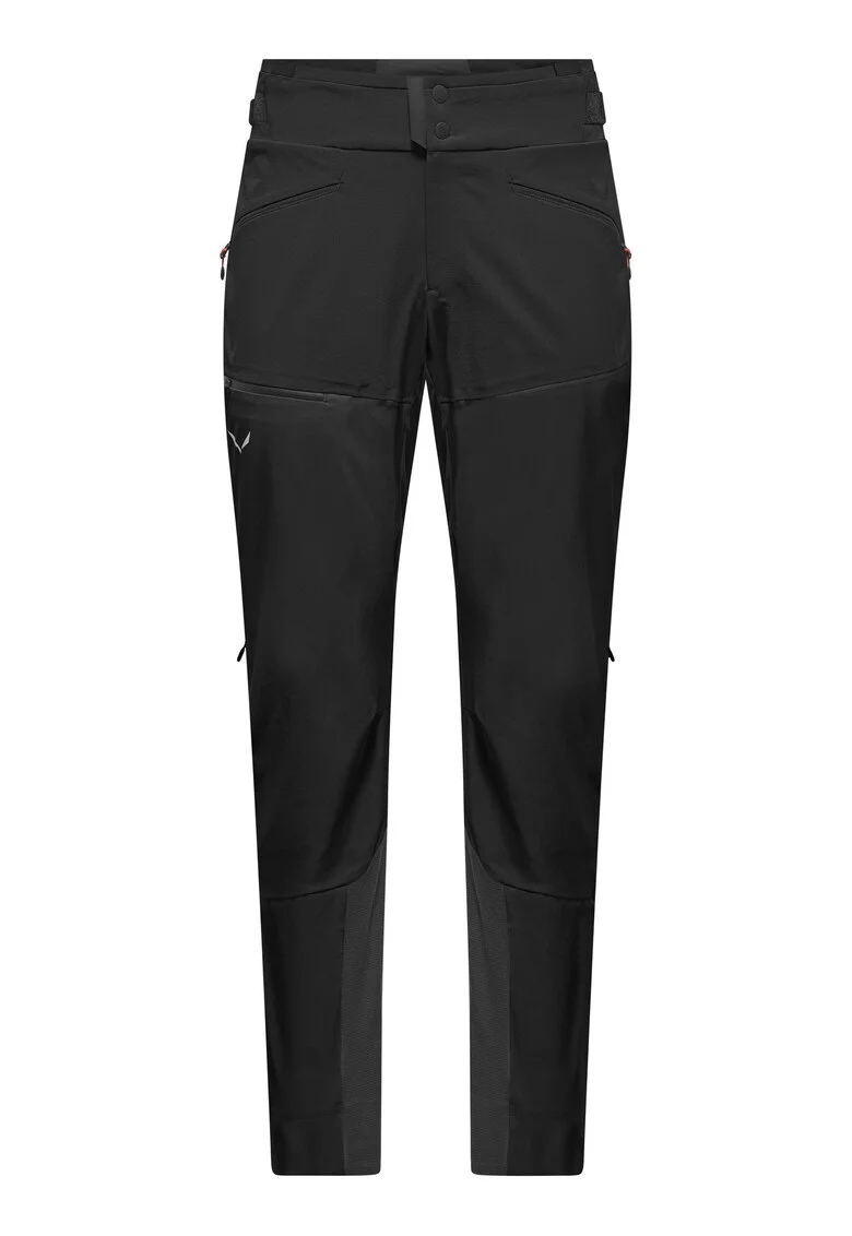 Pantaloni softshell barbati  Ortles Durastretch/Stormwall, Negru