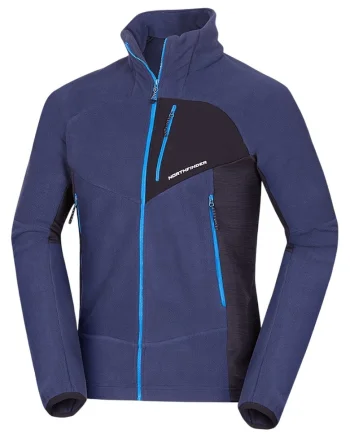 Fleece trekking barbati  Jedrzej, Albastru