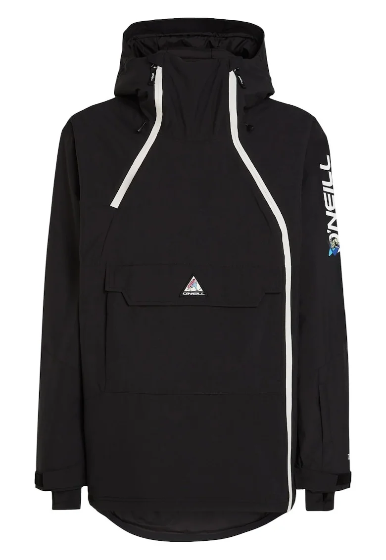 Jacheta schi barbati  FWC'Play Asymmetric, Fractal negru alb