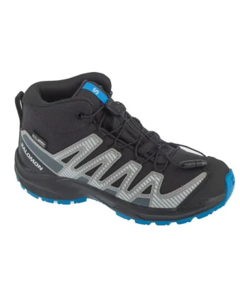 Ghete sport copii,  pantofi de trekking, negru, tesatura