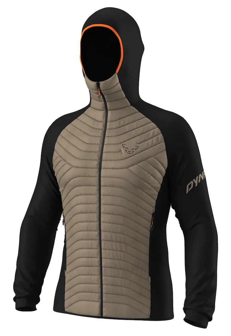 Jacheta barbati  Speed Insulation Hybrid FW 2025, Negru/Maro