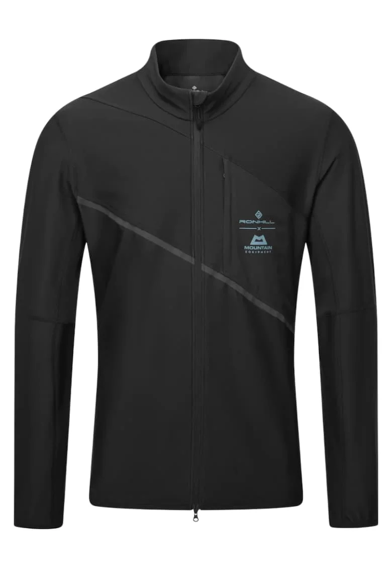 Jacheta alergare barbati  Tech GORE-TEX Windstopper FW 2025, Negru