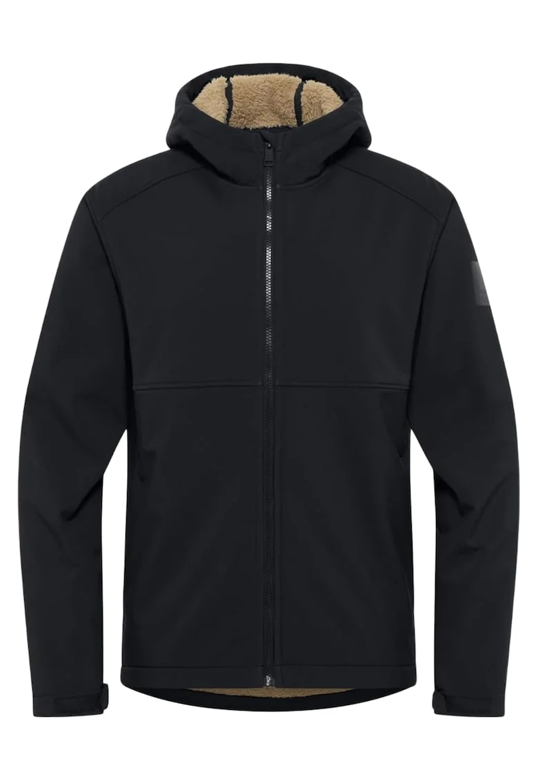 Jacheta barbati  Windland Softshell FW 2025, Negru
