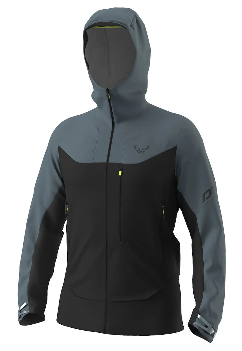 Jacheta softshell barbati  Radical FW 2025, Negru/Albastru