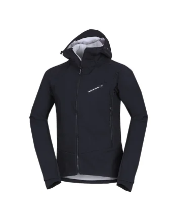 Jacheta softshell gluga barbati Aurelian, Negru