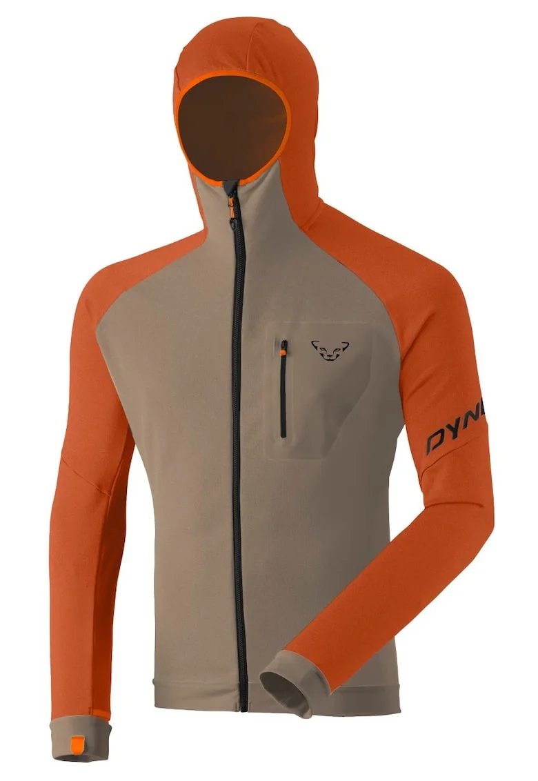 Jacheta barbati  Radical Polartec FW 2025, Maro/Portocaliu
