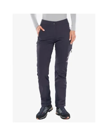 Pantaloni sport dama  Fonda, antracit/roz, material rezistent