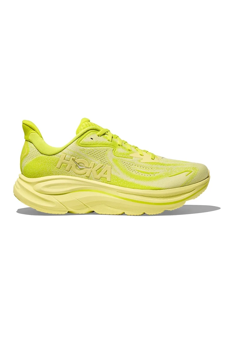 Pantofi Clifton 10 cu logo pentru alergare, Galben