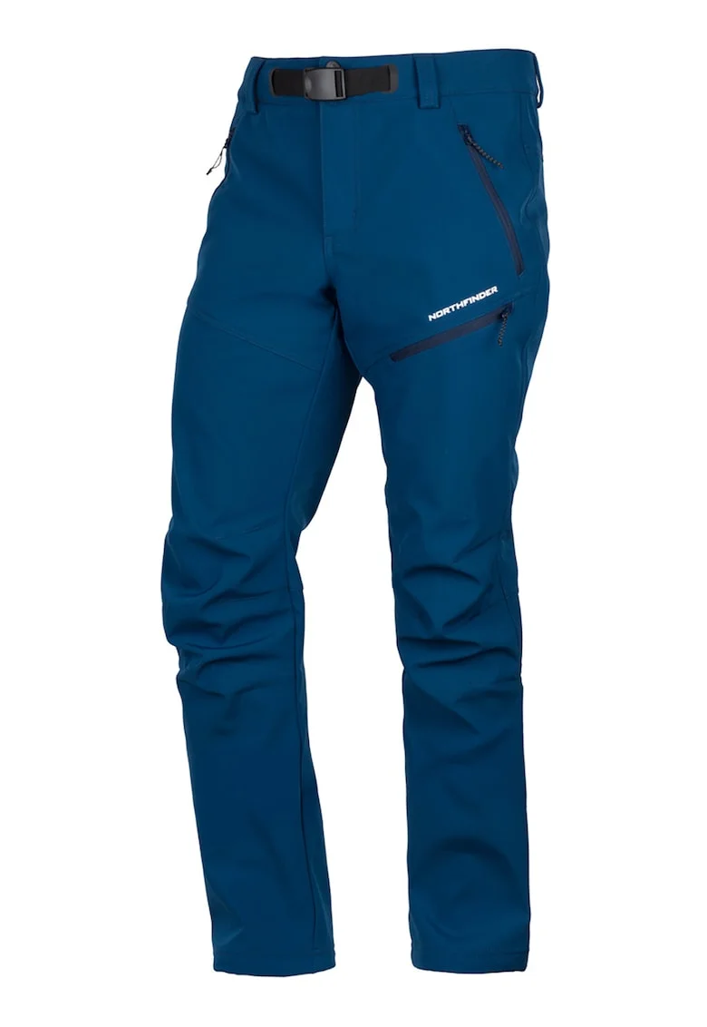 Pantaloni cu o curea ajustbila pentru drumetii Blazej, Albastru