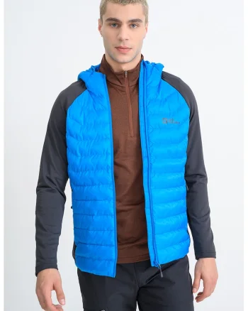 Jacheta pentru drumetii Routeburn Pro Hybrid, Albastru royal