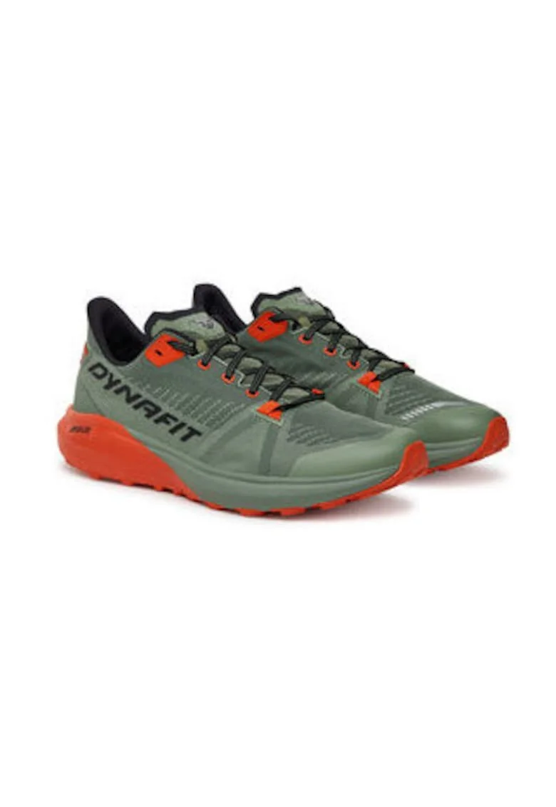 Pantofi atletism  08-0000064111, Piele ecologica, Verde
