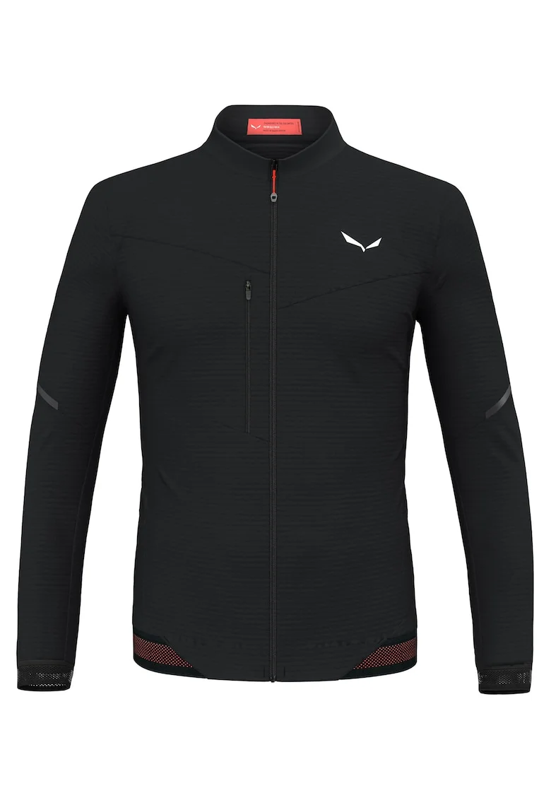 Fleece trekking barbati  Pedroc 2 Polarlite FW 2025, Negru