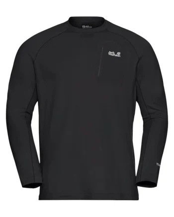 Bluza barbati  Prelight Trail Crew FW 2025, Negru