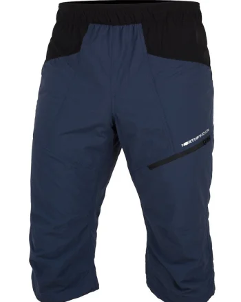 Pantaloni scurti trekking barbati  Artur, Negru/Bleumarin