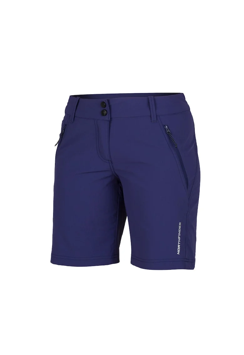 Pantaloni scurti trekking femei Chandra, Mov