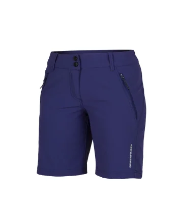 Pantaloni scurti trekking femei Chandra, Mov