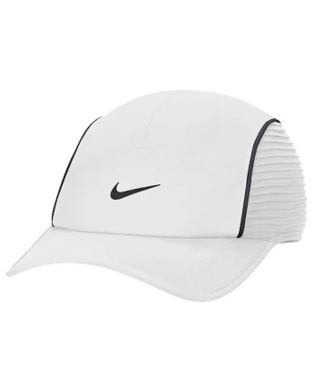 Sapca sport  Dri-FIT Adv Fly AeroBill AeroAdapt, poliester, ajustabila, alb