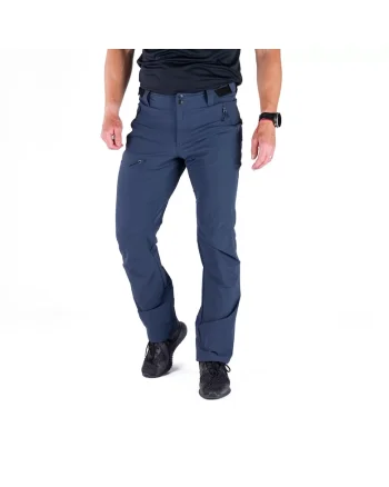 Pantaloni stretch de calatorie pentru barbati Piero, Albastru