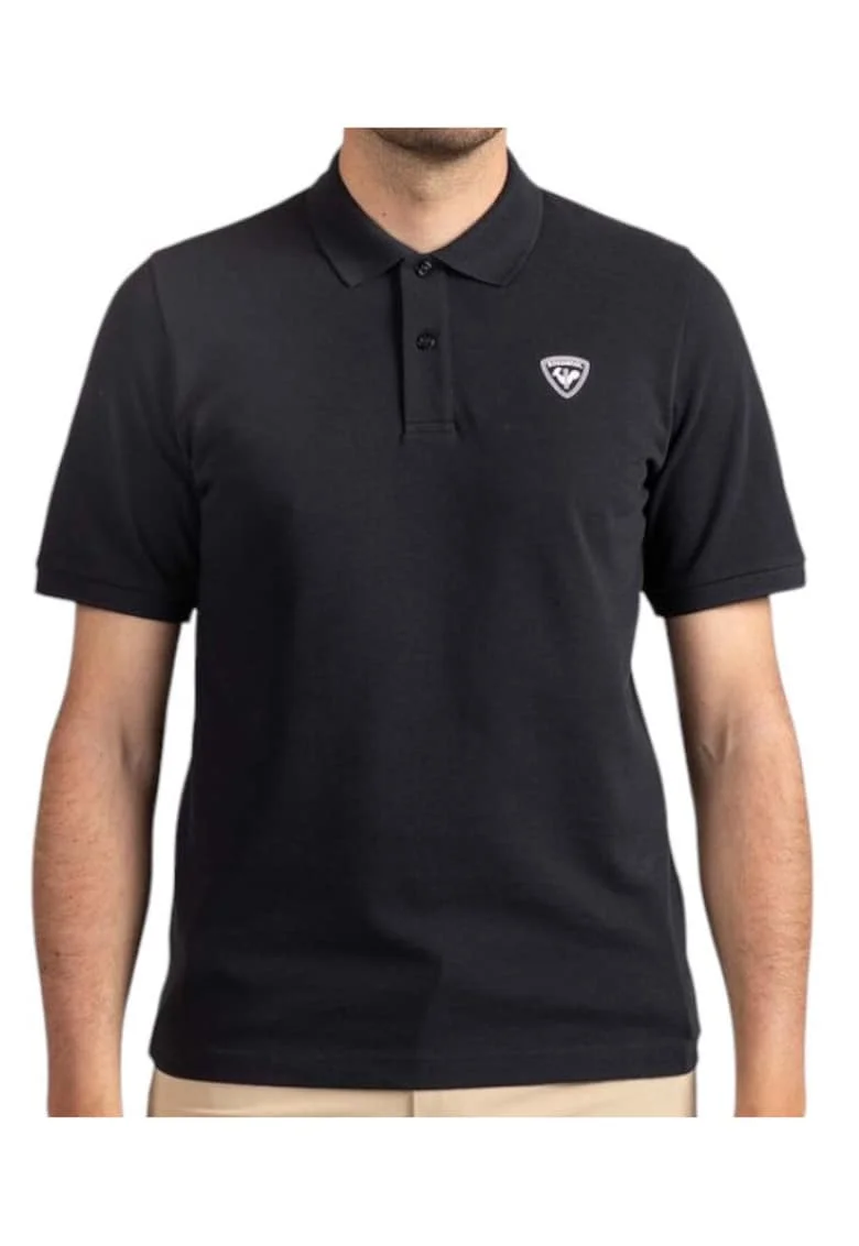 Tricou barbati  Traye Polo SS 2025, Negru