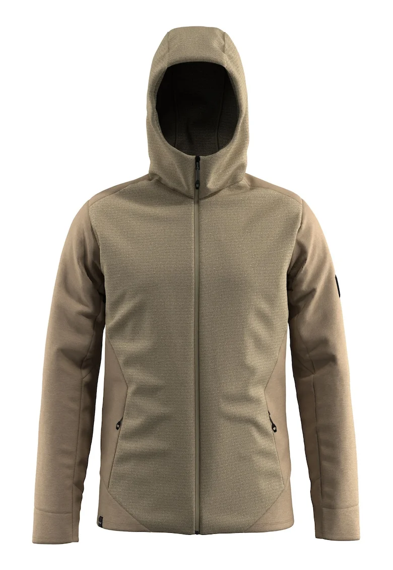 Bluza barbati  Fanes Sarner Light Hybrid FW 2025, Maro deschis