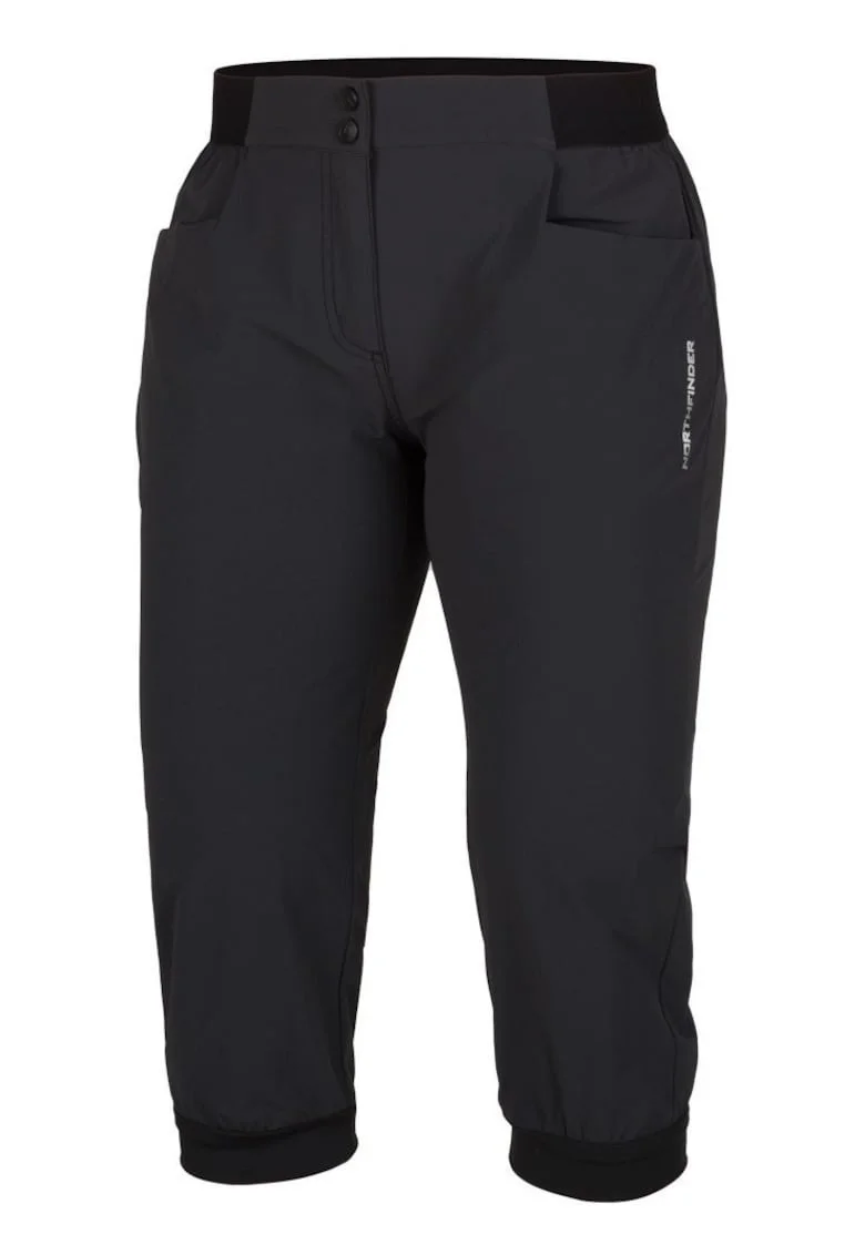 Pantaloni scurti 3/4 trekking dama  Nikki, Gri