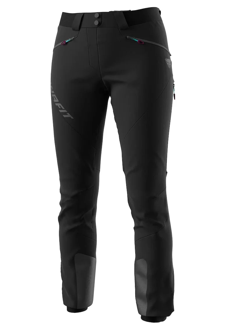 Pantaloni softshell dama  TLT Touring Dynastretch, Negru