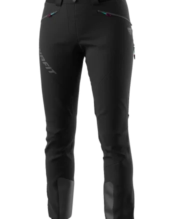 Pantaloni softshell dama  TLT Touring Dynastretch, Negru