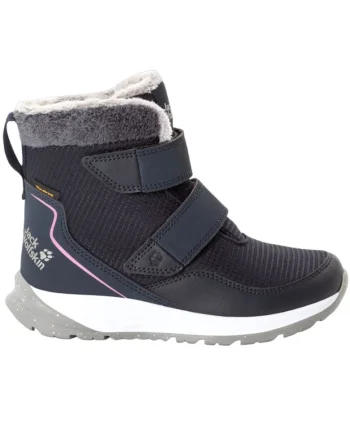 Cizme impermeabile copii  Polar Wolf Texapore Mid VC, Bleumarin