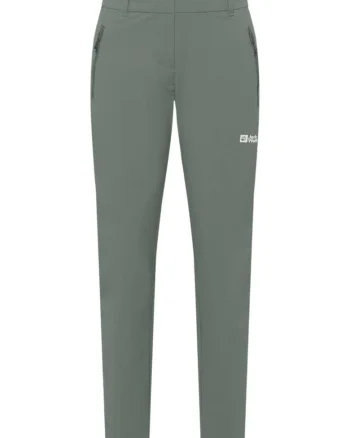 Pantaloni trekking dama  Hikeout R, Verde deschis