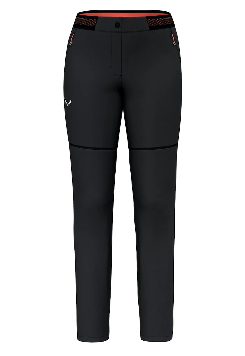 Pantaloni trekking dama  Pedroc 2 Durastrectch 2 in 1, Negru