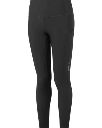 Colanti alergare dama  Tech Winter FW 2025, Negru