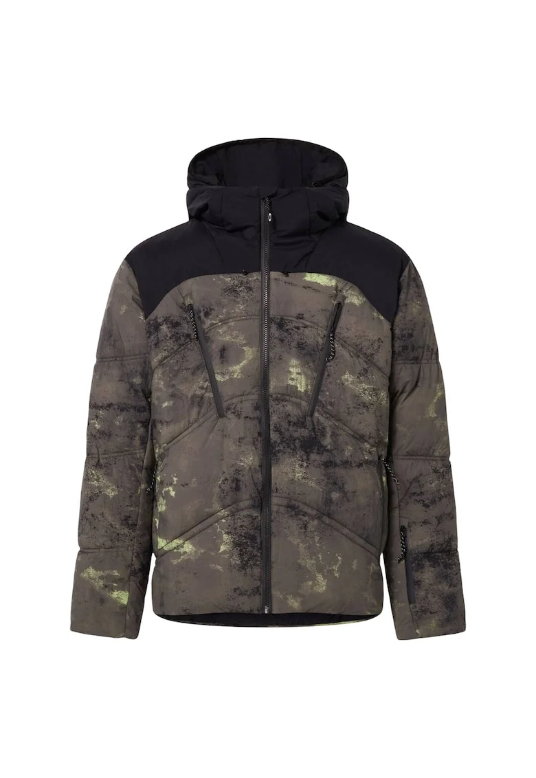 Jacheta schi barbati  Tc Rykkinn FW 2024, Negru/Maro
