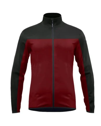 Bluza barbati  Espera Full Zip Mid, Negru