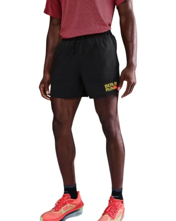 Sort alergare barbati  Dri-FIT 5", Negru