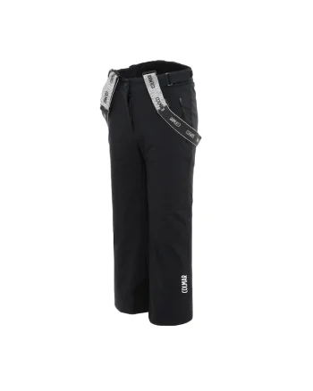 Pantaloni schi copii  regulabili, impermeabili, negri,