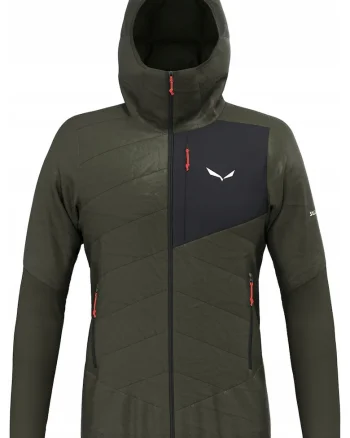Geaca hibrida  Ortles Hyb, sport, verde masliniu, material tehnic,
