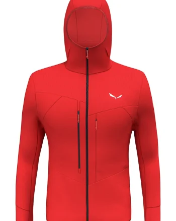 Fleece trekking barbati  Agner Polarlite, Rosu