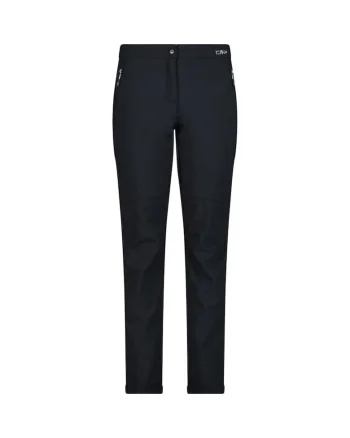Pantaloni dama,  Outdoor, Poliester, Negru