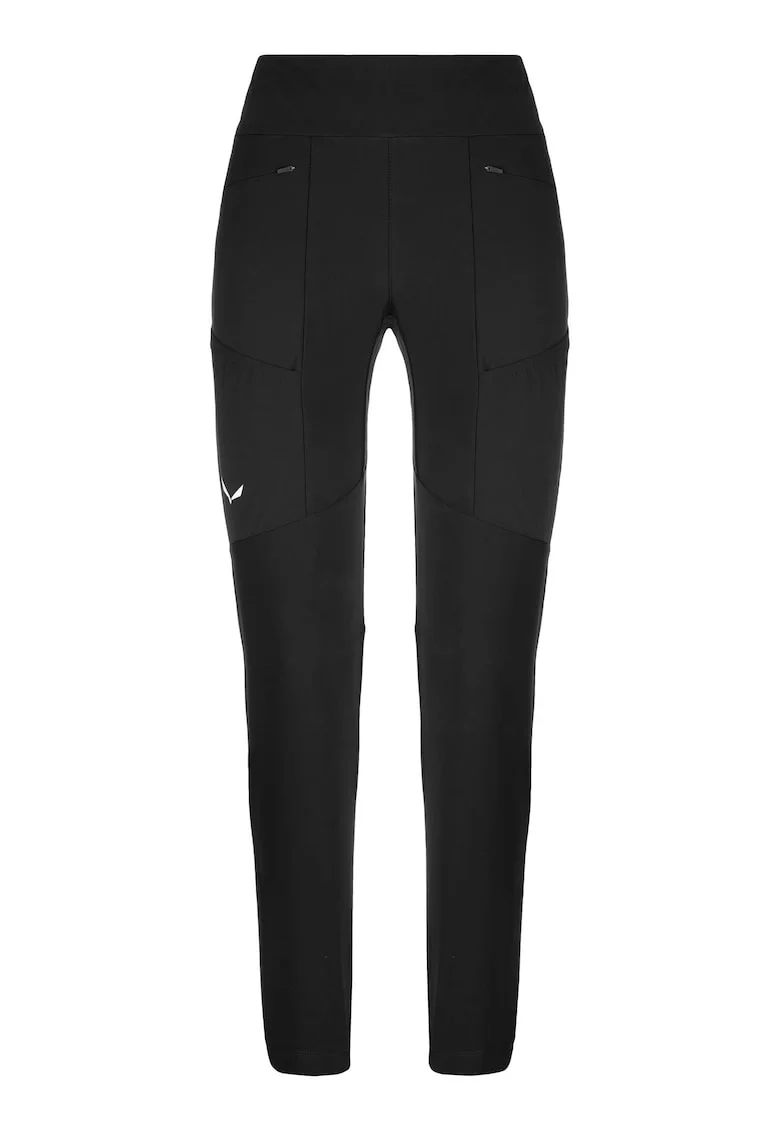 Colanti trekking dama  Puez Warm Durastretch Cargo, Negru
