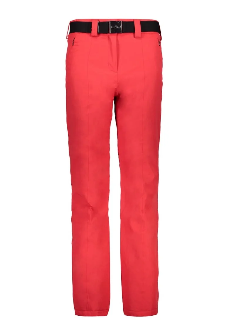Pantaloni schi dama  3W05526-Rosu-