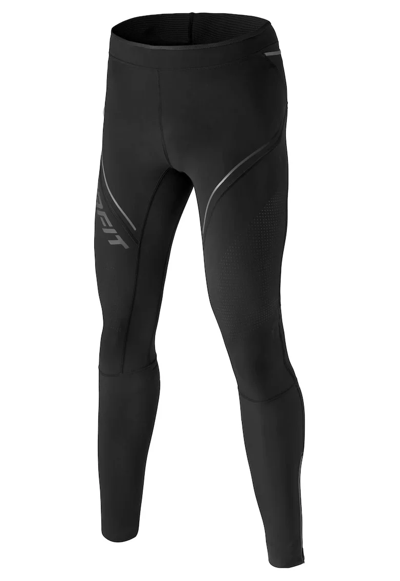 Colanti alergare barbati  Winter Running, Negru