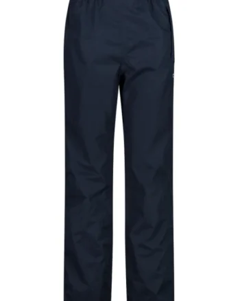 Pantaloni impermeabili dama  cu fermoar lateral, Bleumarin