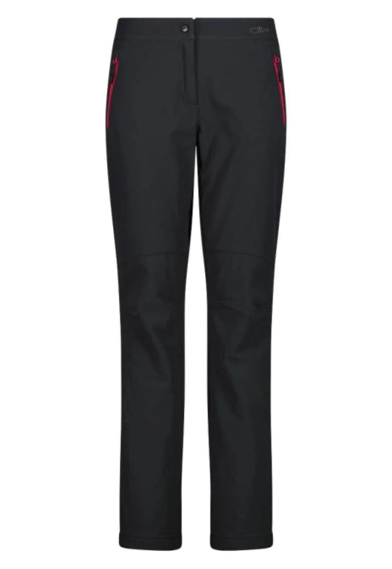 Pantaloni trekking dama  30A1456, Negru/Roz