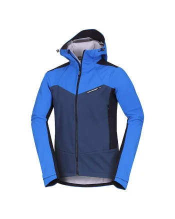 Jacheta softshell gluga barbati Aurelian, Albastru