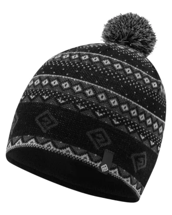 Caciula  Winter Bobble FW sizedwqfwqd, Negru/Gri