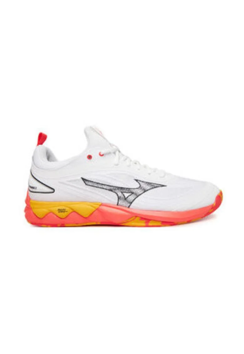 Pantofi sport barbati,  V1GA2420, alb, coral, 65875, Alb